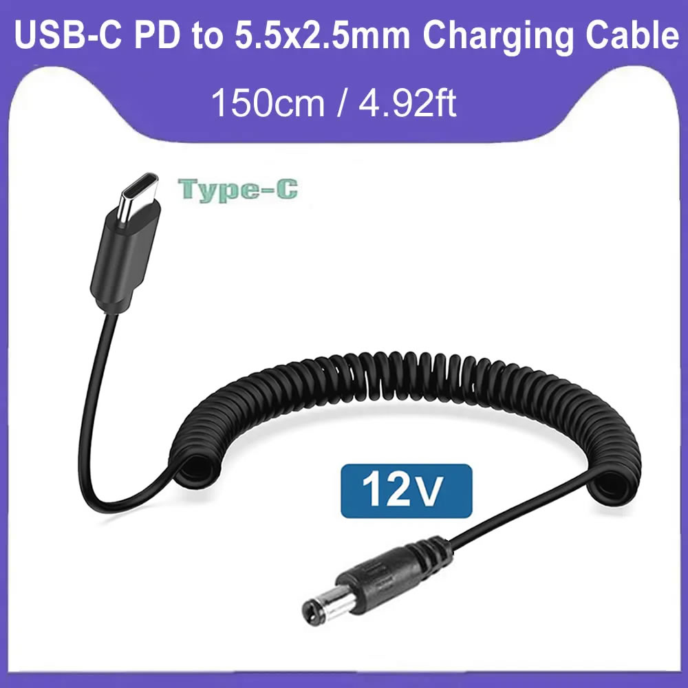 Outdoor Power Supply 12V - Cavo di alimentazione da USB C