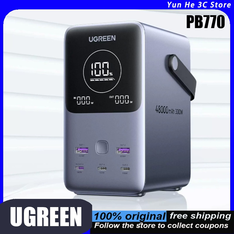Ugreen Outdoor Power Bank - UGREEN PB770 Power Bank 48.000mAh 140W
