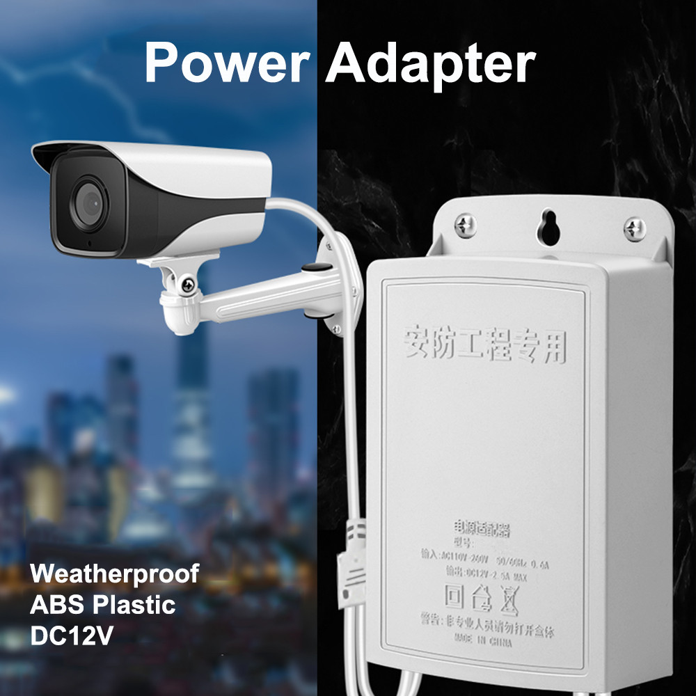 Outdoor Power Supply 12V - DC 12V 2.5A Esterna Impermeabile CCTV