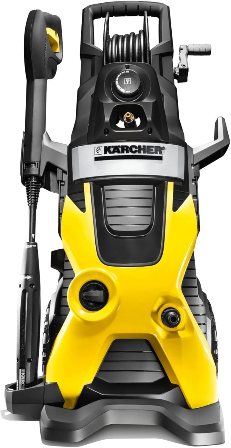 Outdoor Power Reel - Idropulitrice con Avvolgitubo, Funzione Vario Power