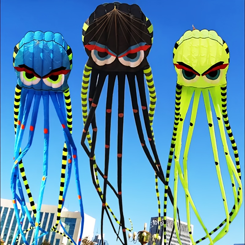 Outdoor Power Reel - Aquilone 3D a Forma di Polpo