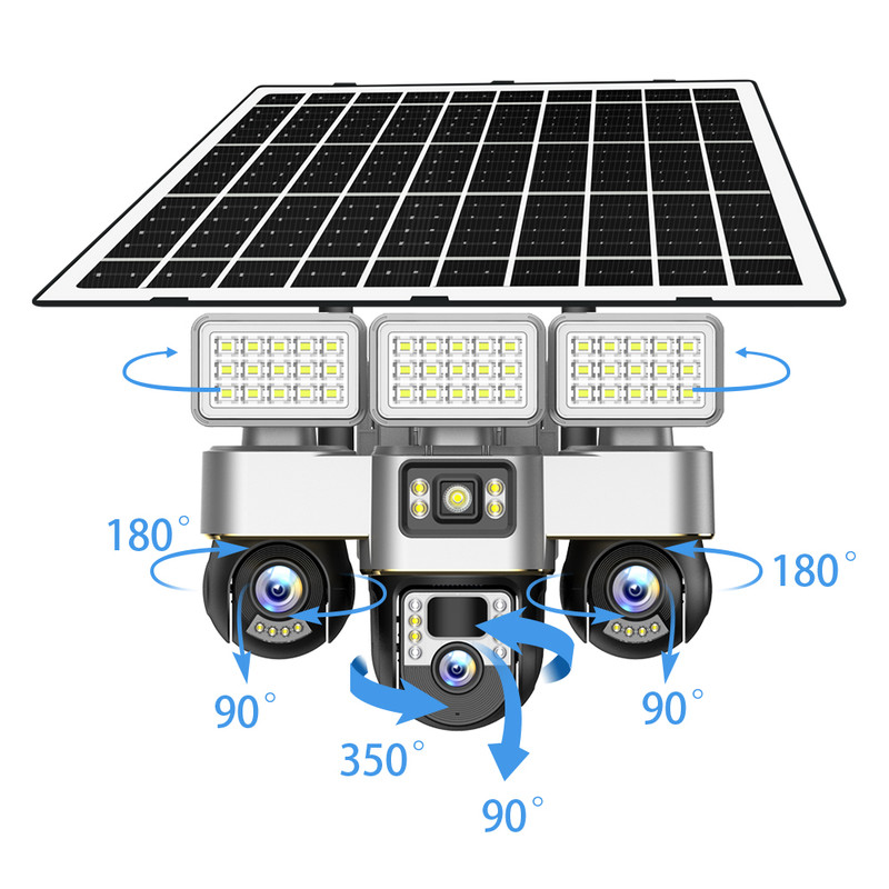 Outdoor Power G Motion - Telecamera PTZ Solare 4G WiFi da