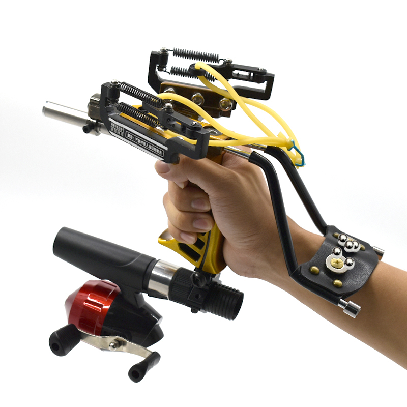 Fionda in metallo manuale aggi - Outdoor Power Reel recensione e prezzo