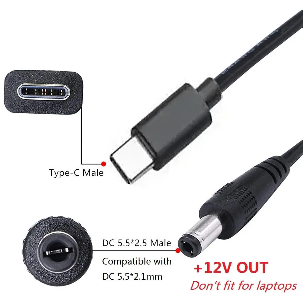 Cavo di alimentazione da USB C - Outdoor Power Supply 12V recensione e prezzo