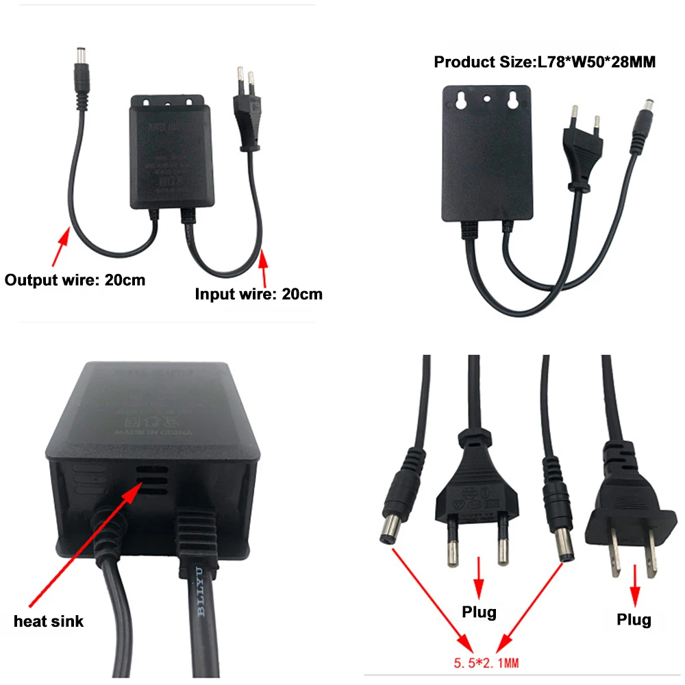 Outdoor AC 100-240V Input DC 1 - Outdoor Power Supply 12V recensione e prezzo