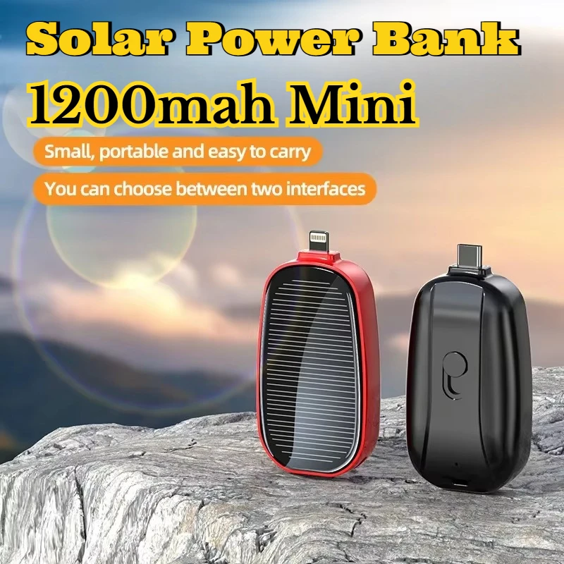 Mini power bank solare da 1200 - Outdoor Usb Power Adapter recensione e prezzo