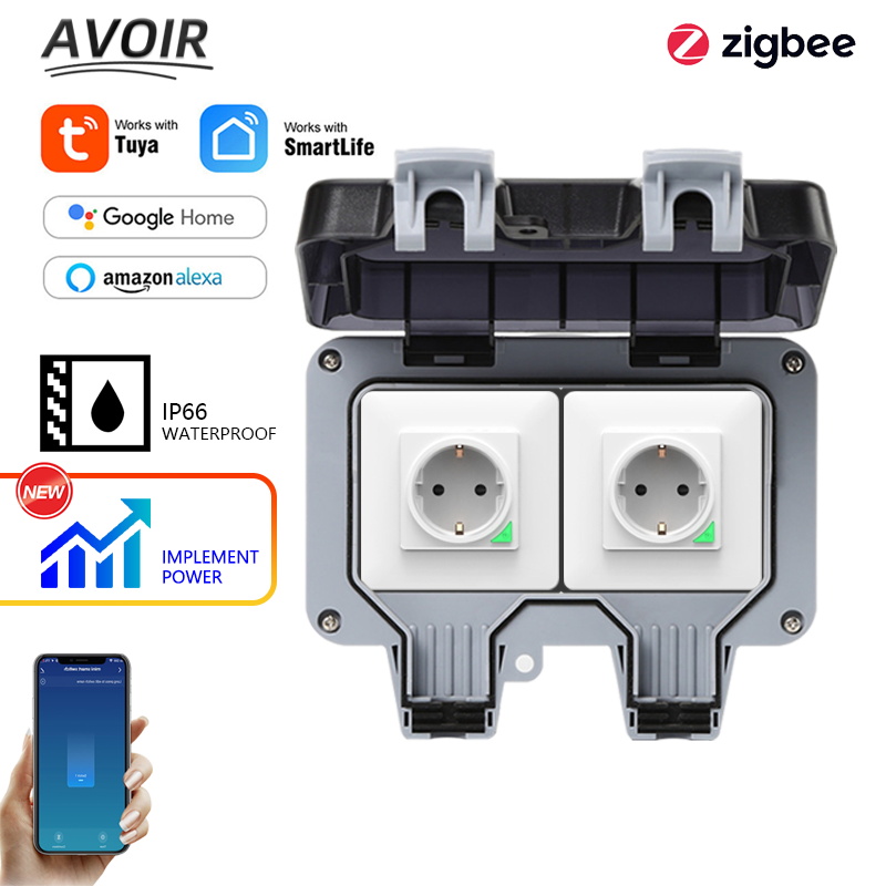 Avoir Tuya Zigbee Prese elettr - Outdoor Usb Power Adapter recensione e prezzo