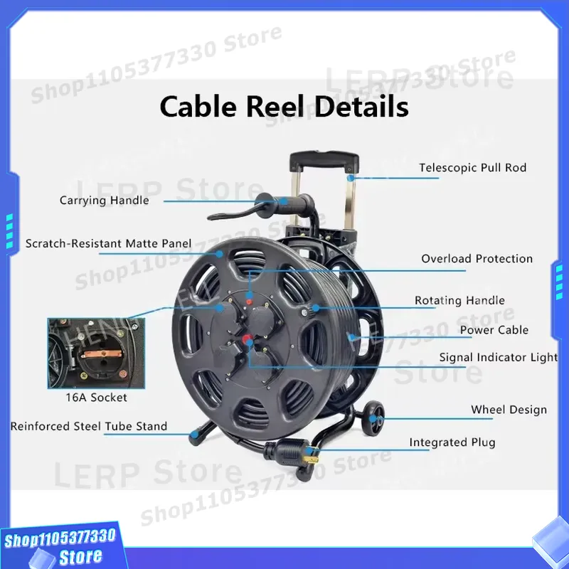 Cavo di Prolunga Resistente da - Outdoor Power Reel recensione e prezzo